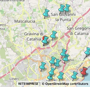 Mappa Via Antonio di Sangiuliano, 95030 Sant'Agata Li Battiati CT, Italia (2.93)