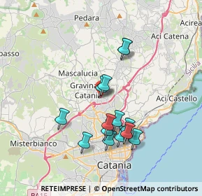 Mappa Via Antonio di Sangiuliano, 95030 Sant'Agata Li Battiati CT, Italia (3.64)