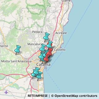 Mappa Via Giorgio de Chirico, 95027 San Gregorio di Catania CT, Italia (6.84071)