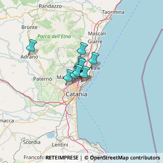 Mappa Via Giorgio de Chirico, 95027 San Gregorio di Catania CT, Italia (21.79769)
