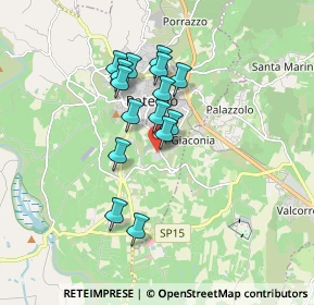 Mappa Via Fossa della Creta, 95047 Paternò CT, Italia (1.558)