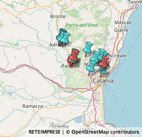 Mappa Via Fossa della Creta, 95047 Paternò CT, Italia (10.40632)