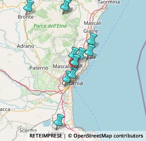 Mappa Via Matilde Serao, 95037 San Giovanni la punta CT, Italia (14.81091)