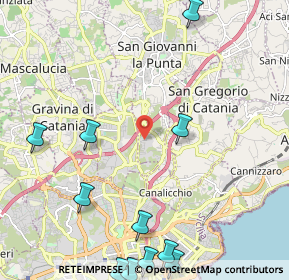 Mappa Via Matilde Serao, 95037 San Giovanni la punta CT, Italia (3.5425)