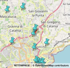 Mappa Via Matilde Serao, 95037 San Giovanni la punta CT, Italia (3.01083)