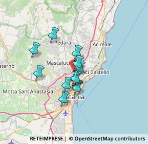 Mappa Via Matilde Serao, 95037 San Giovanni la punta CT, Italia (5.40636)