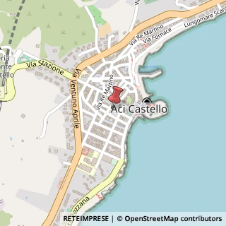 Mappa Via aci castello 85/a, 95021 Aci Castello, Catania (Sicilia)
