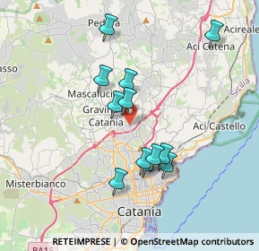 Mappa Via Lorenzo Gemellaro, 95030 Sant'Agata li Battiati CT, Italia (3.66583)
