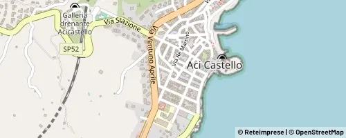 Mappa Aci Castello