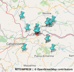 Mappa Via Salvatore Mazza, 94100 Enna EN, Italia (11.65)