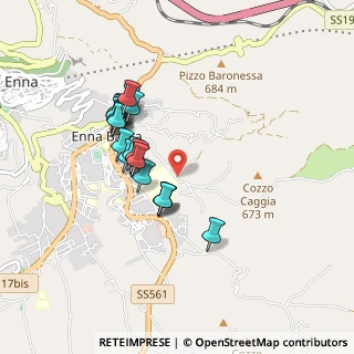 Mappa Strada Barresi - Berardi, 94100 Enna EN, Italia (0.86)