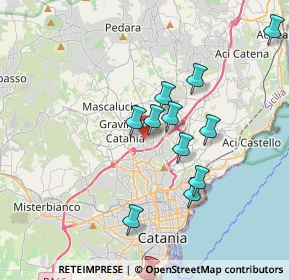 Mappa Via S. Michele Arcangelo, 95030 Sant'Agata li Battiati CT, Italia (4.02417)