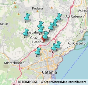 Mappa Via Enrico Toti, 95030 Sant'Agata li Battiati CT, Italia (2.79417)