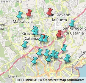 Mappa Via S. Michele Arcangelo, 95030 Sant'Agata li Battiati CT, Italia (2.0785)