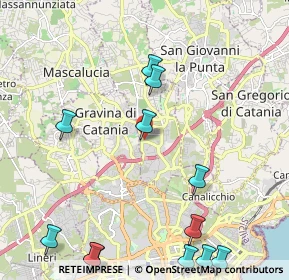 Mappa Via S. Michele Arcangelo, 95030 Sant'Agata li Battiati CT, Italia (3.18417)