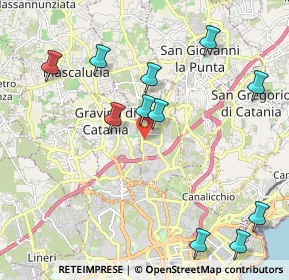 Mappa Via S. Michele Arcangelo, 95030 Sant'Agata li Battiati CT, Italia (2.6)