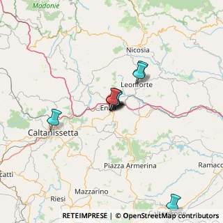 Mappa Via degli Oleandri, 94100 Enna EN, Italia (17.59091)