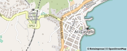Mappa Aci Castello
