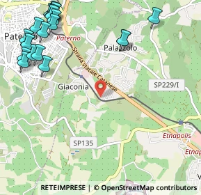 Mappa Viale Uranio, 95032 Belpasso CT, Italia (1.7505)