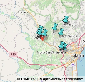 Mappa Viale Uranio, 95032 Belpasso CT, Italia (5.88786)