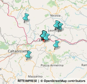 Mappa Via G.B. Spalletta, 94100 Enna EN, Italia (8.73333)