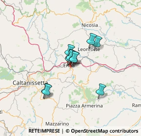 Mappa Via G.B. Spalletta, 94100 Enna EN, Italia (9.13727)
