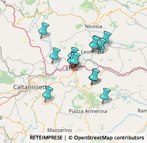 Mappa Via G.B. Spalletta, 94100 Enna EN, Italia (11.62429)