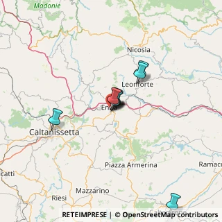 Mappa Via G.B. Spalletta, 94100 Enna EN, Italia (17.6)
