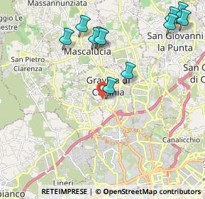 Mappa Via Vecchia S. Giovanni, 95030 Gravina di Catania CT, Italia (2.72545)