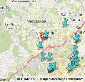 Mappa Via Vecchia S. Giovanni, 95030 Gravina di Catania CT, Italia (3.09111)