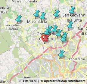 Mappa Via Vecchia S. Giovanni, 95030 Gravina di Catania CT, Italia (1.93786)