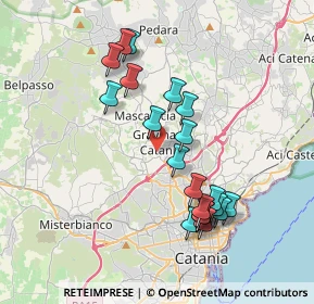 Mappa Via Vecchia S. Giovanni, 95030 Gravina di Catania CT, Italia (4.031)