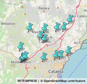 Mappa Via Vecchia S. Giovanni, 95030 Gravina di Catania CT, Italia (4.2525)