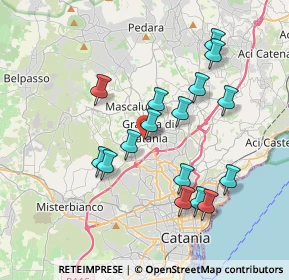 Mappa Via Vecchia S. Giovanni, 95030 Gravina di Catania CT, Italia (3.96563)