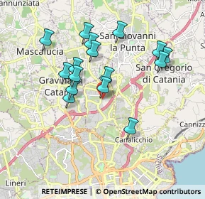 Mappa Via Giuseppe de Felice, 95030 Sant'Agata li Battiati CT, Italia (1.9)
