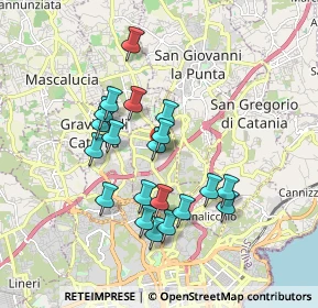 Mappa Via Giuseppe de Felice, 95030 Sant'Agata li Battiati CT, Italia (1.7955)