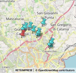 Mappa Via Giuseppe de Felice, 95030 Sant'Agata li Battiati CT, Italia (1.34273)