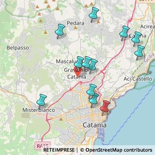 Mappa Via Etnea, 95030 Gravina di Catania CT, Italia (4.82667)