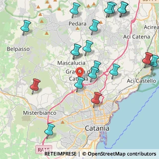 Mappa Via Etnea, 95030 Gravina di Catania CT, Italia (5.8035)