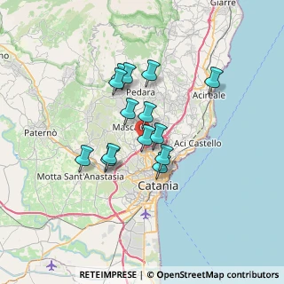 Mappa Via Etnea, 95030 Gravina di Catania CT, Italia (5.88786)