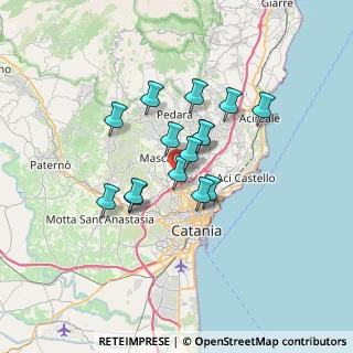 Mappa Via Etnea, 95030 Gravina di Catania CT, Italia (5.65467)