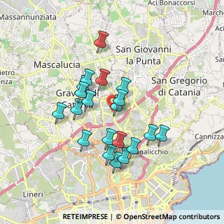 Mappa 95030 Sant'Agata li Battiati CT, Italia (1.738)