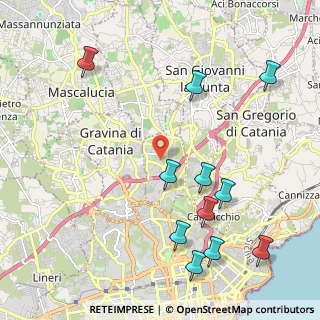 Mappa 95030 Sant'Agata li Battiati CT, Italia (2.83182)
