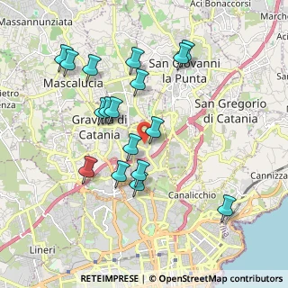 Mappa 95030 Sant'Agata li Battiati CT, Italia (2.14235)