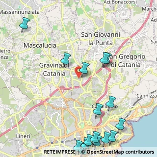 Mappa 95030 Sant'Agata li Battiati CT, Italia (3.46688)