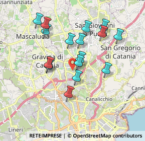 Mappa Piazza Giovanni Falcone, 95030 Sant'Agata li Battiati CT, Italia (1.89813)