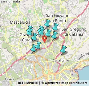 Mappa 95030 Sant'Agata li Battiati CT, Italia (1.31923)