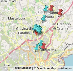 Mappa Piazza Giovanni Falcone, 95030 Sant'Agata li Battiati CT, Italia (1.55077)