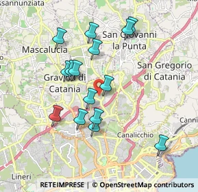 Mappa Piazza Giovanni Falcone, 95030 Sant'Agata li Battiati CT, Italia (1.94733)