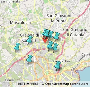 Mappa 95030 Sant'Agata li Battiati CT, Italia (1.45)